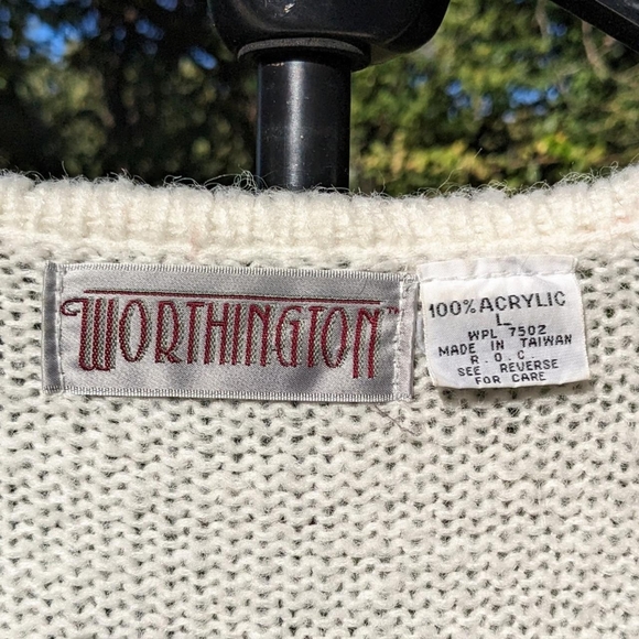 Vintage ~70s Worthington Cardigan - Picture 6 of 8